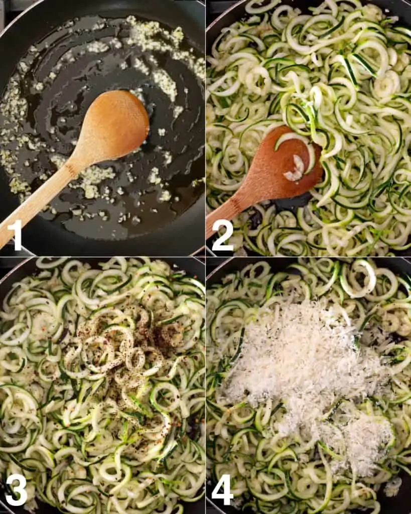 How To Make Zucchini Cacio e Pepe