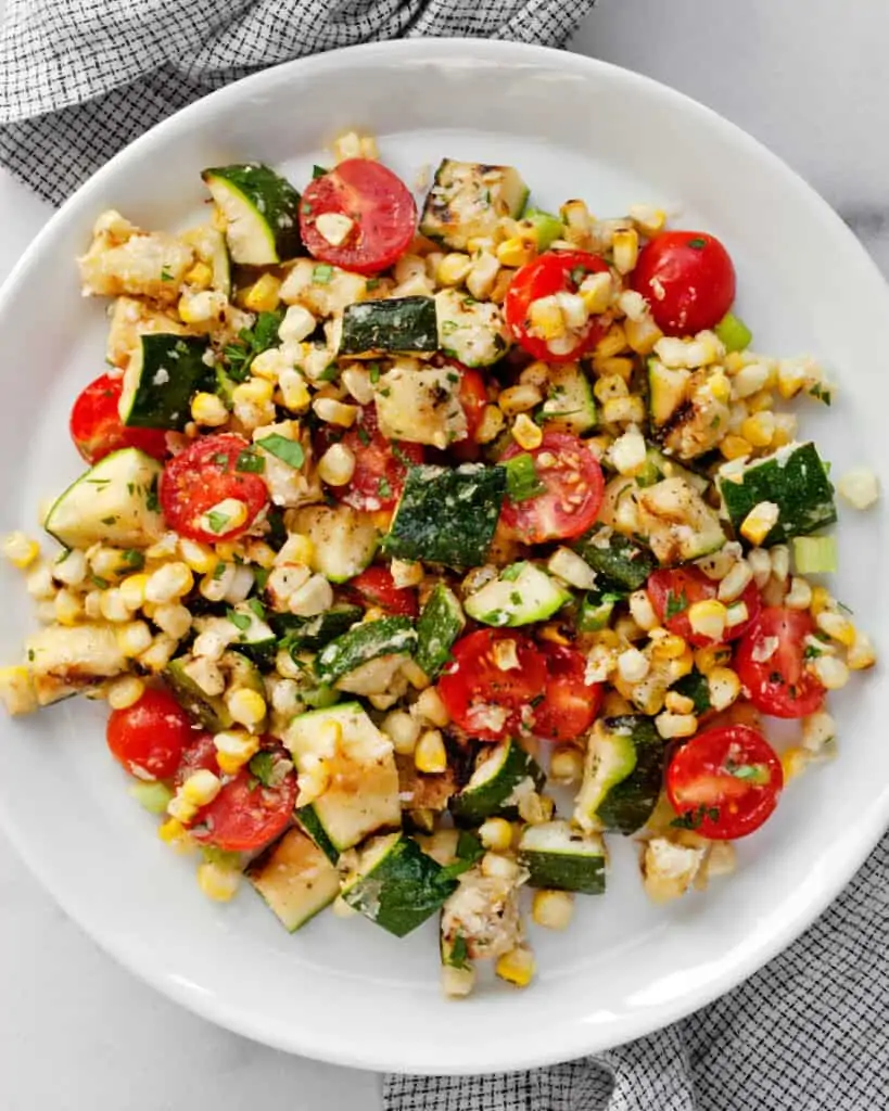 Zucchini Corn Salad