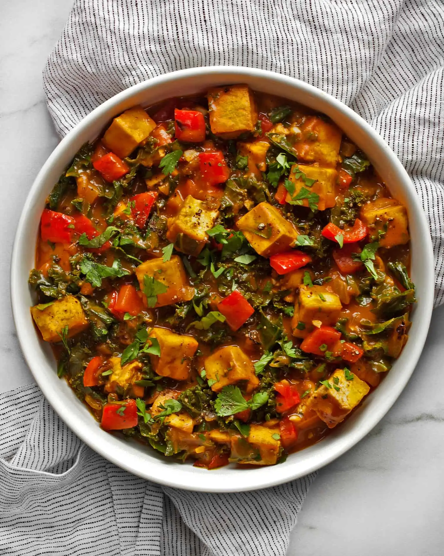 Tofu Pumpkin Curry
