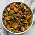 Honey Sriracha Roasted Brussels Sprouts