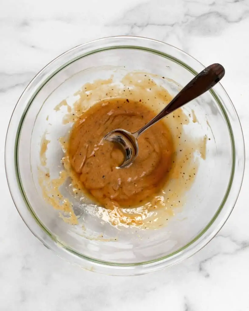 Whisk together miso marinade
