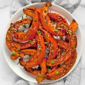 Miso-Glazed Red Kuri Squash
