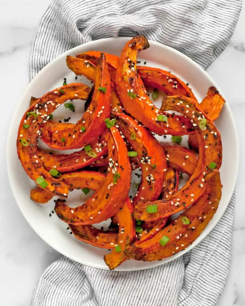 Miso-Glazed Red Kuri Squash
