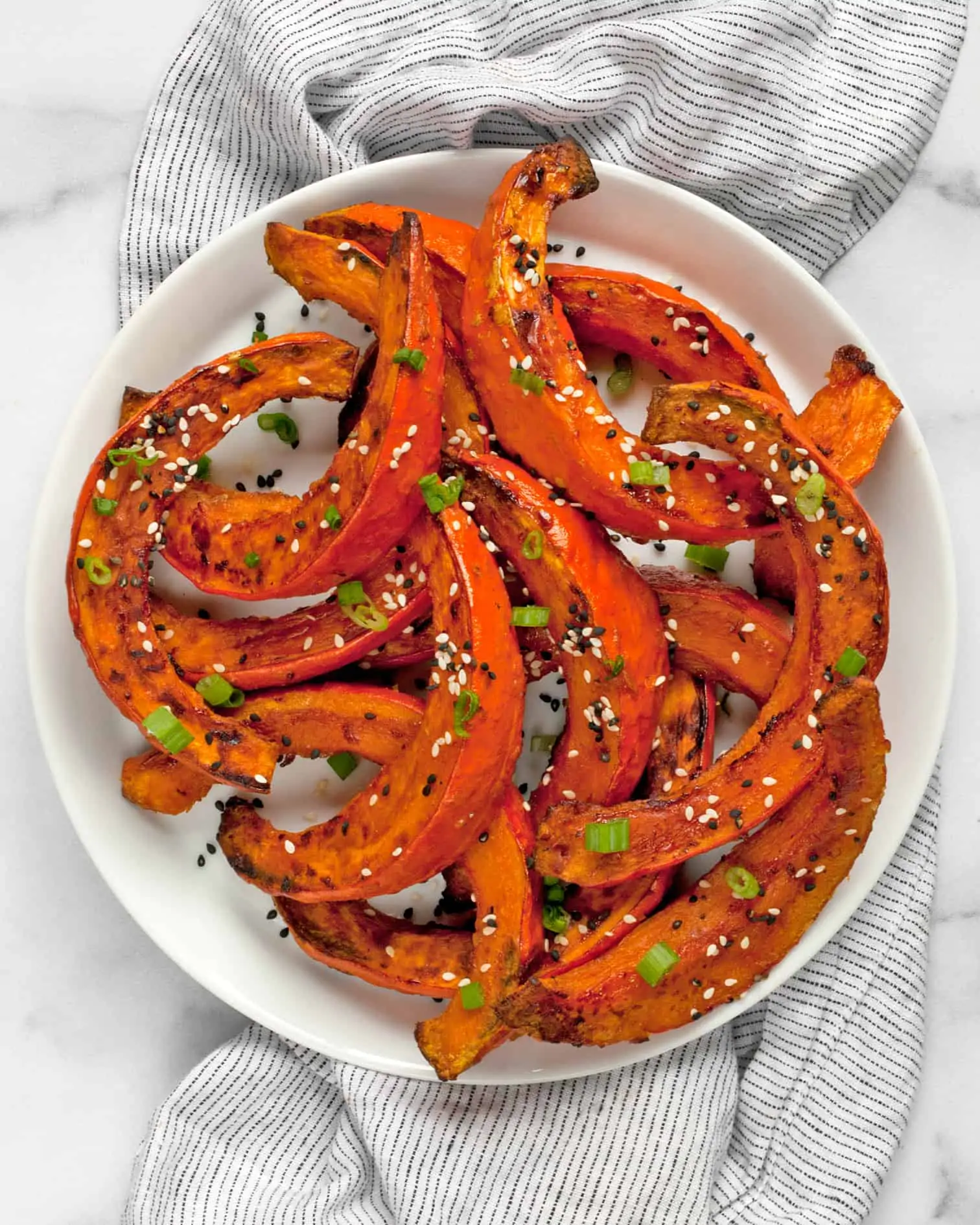 Miso-Glazed Red Kuri Squash