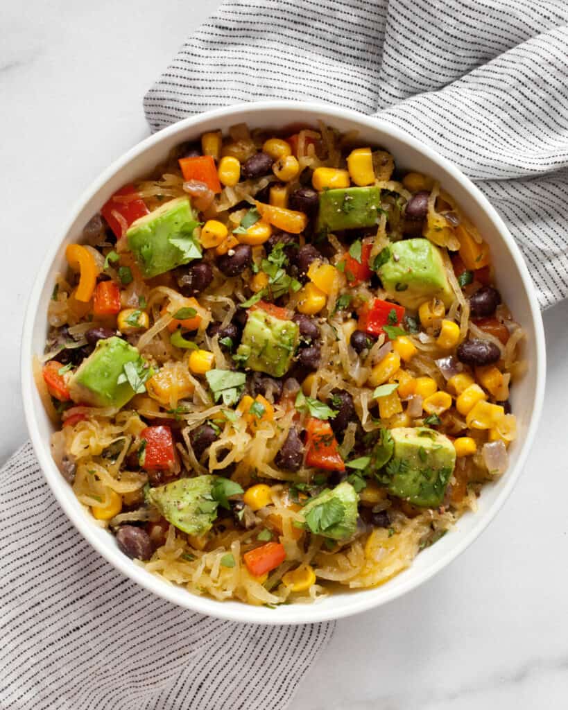 Southwestern Spaghetti Squash