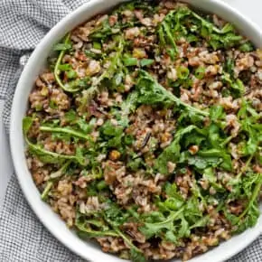 Lemon Herb Wild Rice Salad