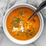 Spicy Chipotle Butternut Squash Soup