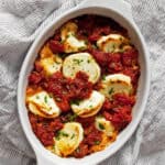 Baked Goat Cheese Tomato Dip