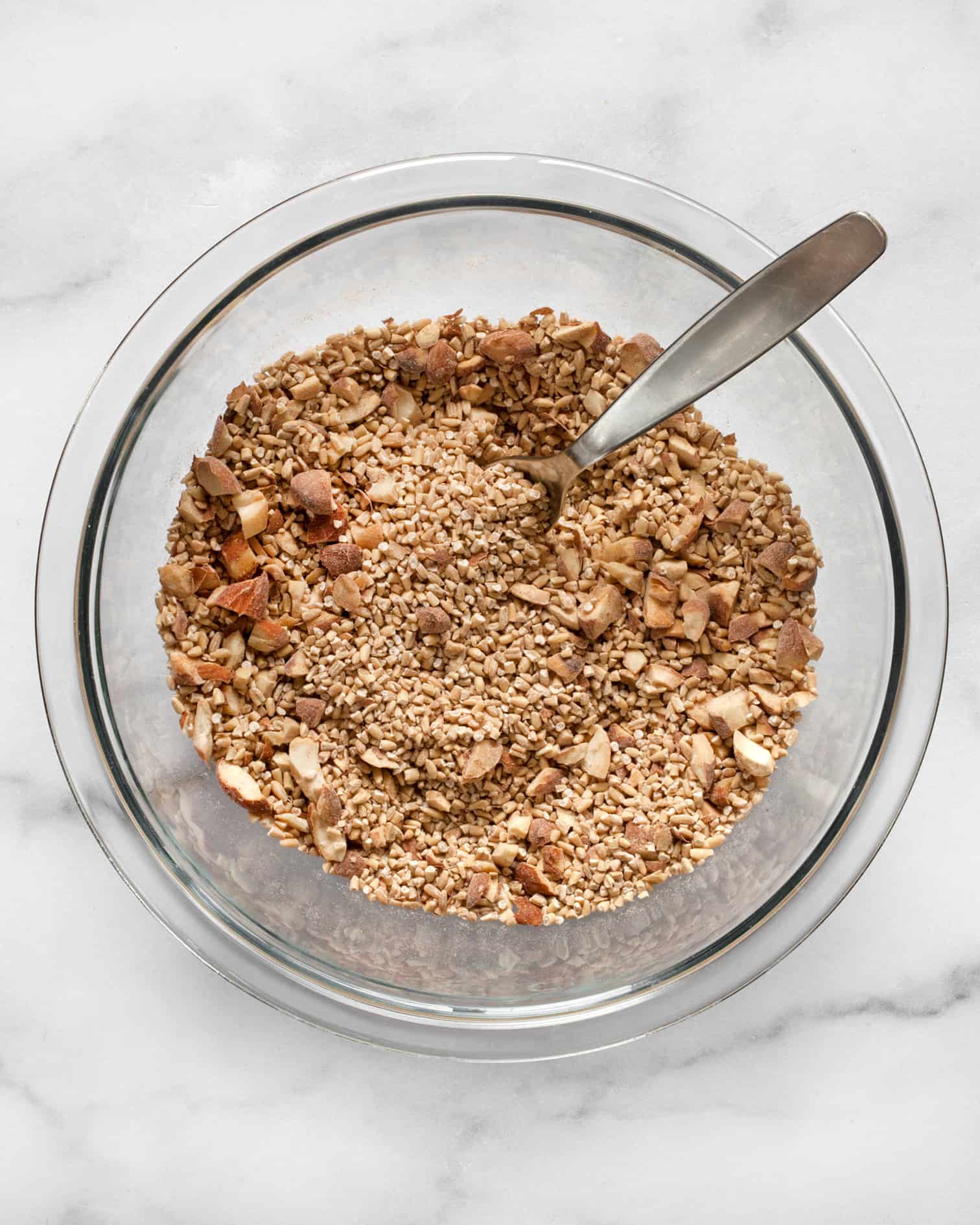 Combine the dry ingredients in a bowl