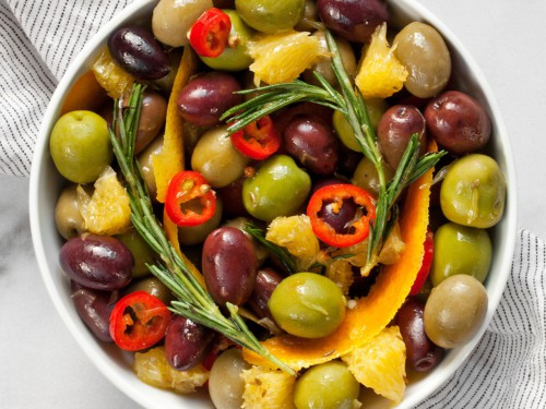 Citrus and Herb Marinated Olives - Last Ingredient