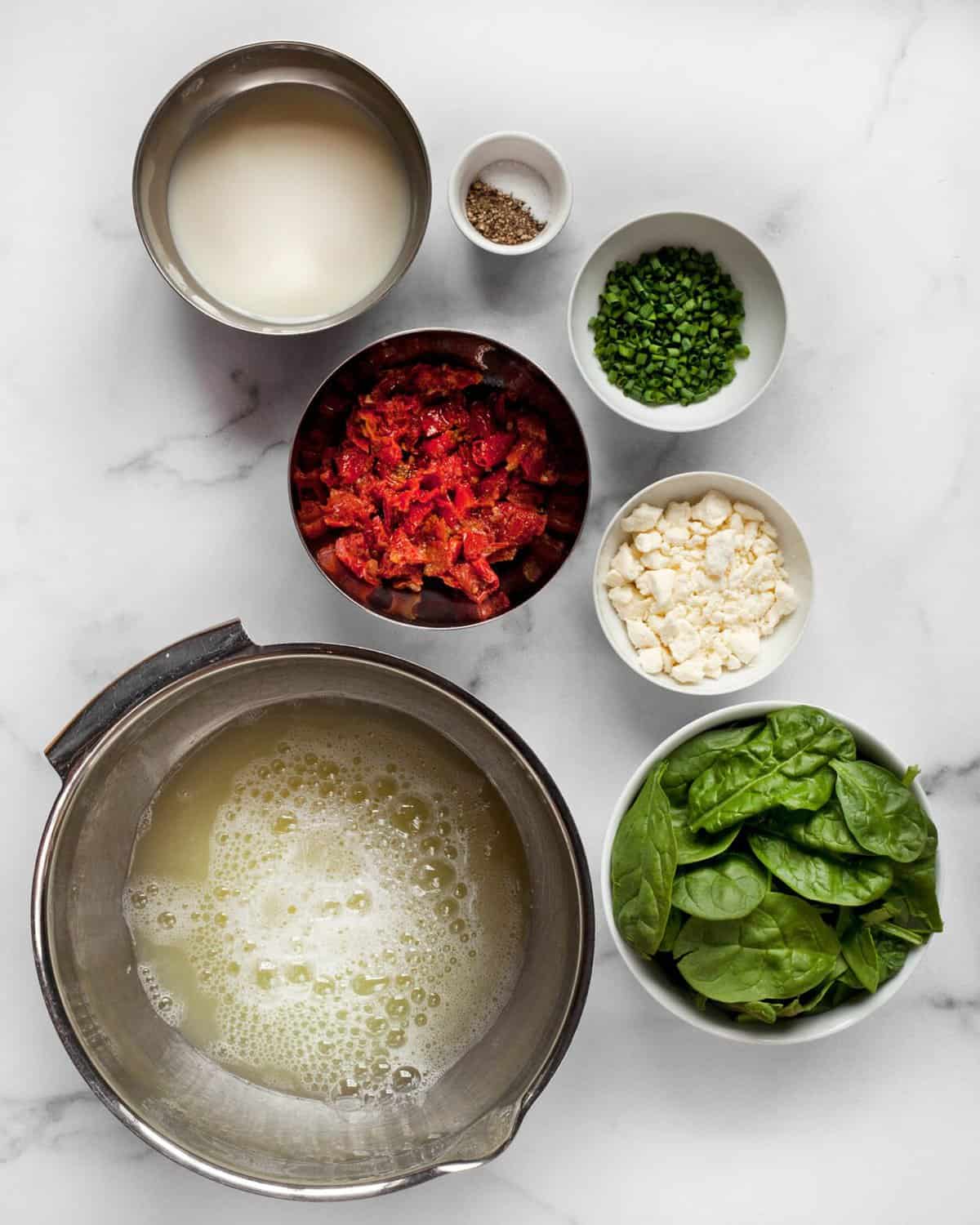 Spinach Feta Egg White Bites Last Ingredient