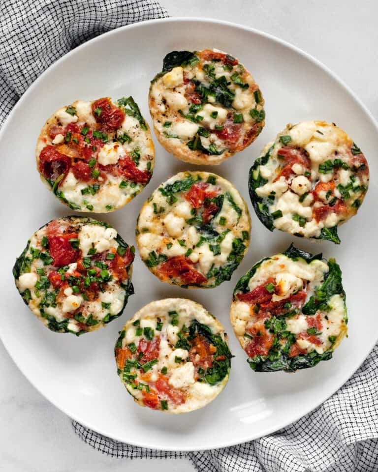 Spinach Feta Egg White Bites Last Ingredient