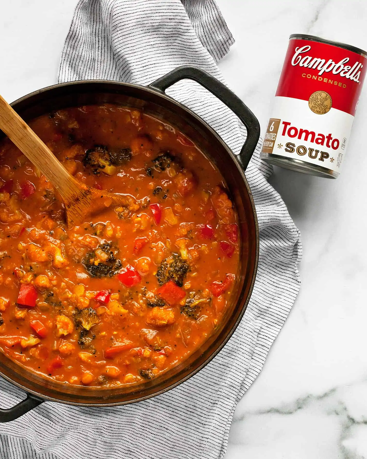 Coconut Curry in A Large Pot