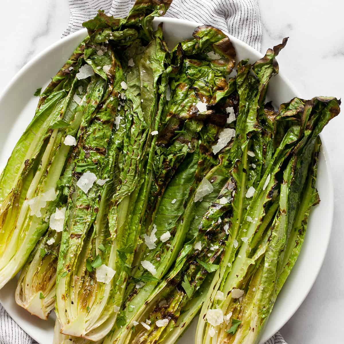Grilled Romaine Salad
