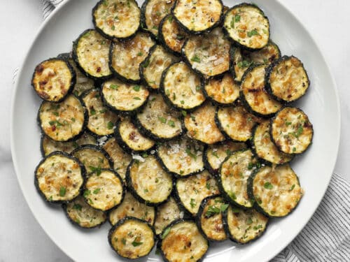 Parmesan Roasted Zucchini