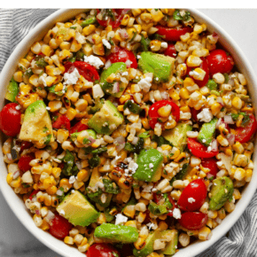 Avocado corn salad