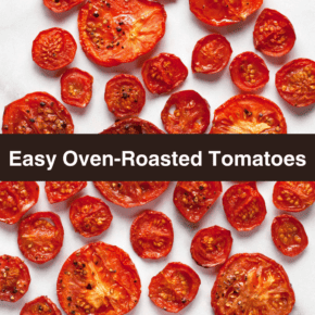 Oven roasted tomatoes