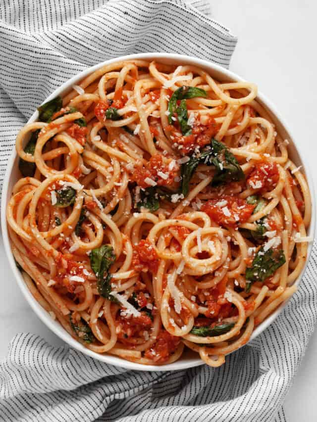 Easy Sun Dried Tomato Pasta - Last Ingredient