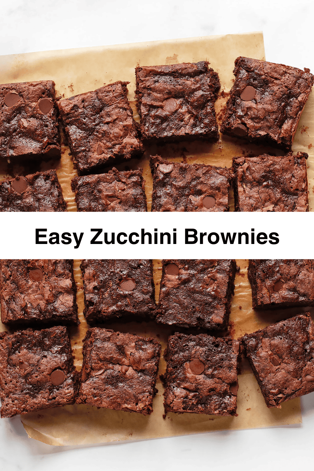 Easy Zucchini Brownies Last Ingredient