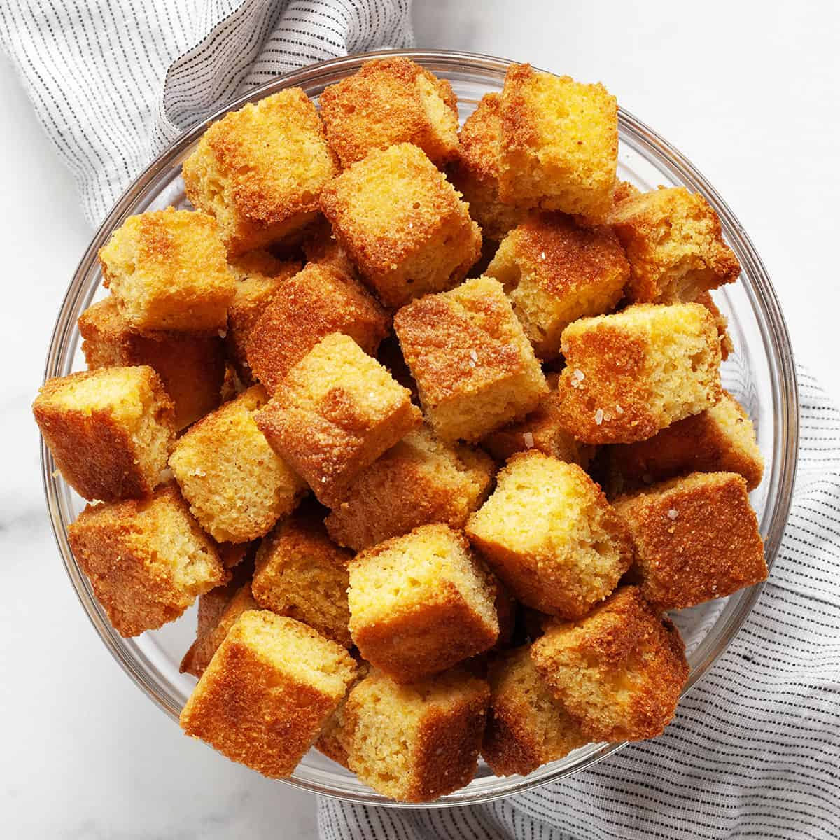 Northwest Cornbread Recipe, Cornbread Croutons Recipe, Whats Cooking America