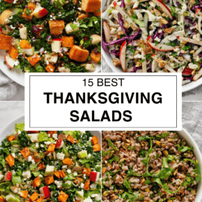 4 pictures of Thanksgiving salad recipes