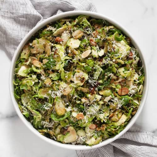 Roasted Brussels Sprout Salad Roasted Brussels Sprout Salad