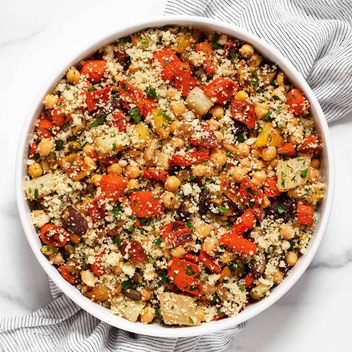 Roasted Carrot Couscous